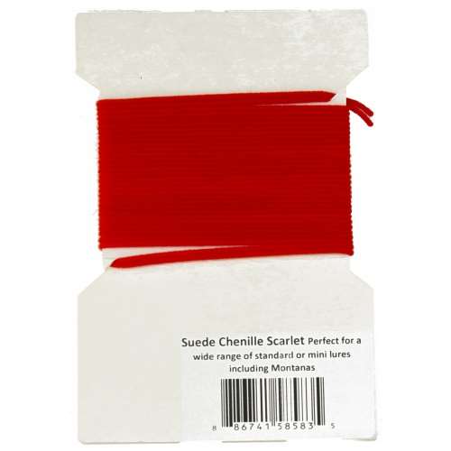 Semperfli Suede Chenille Small Red / Scarlet